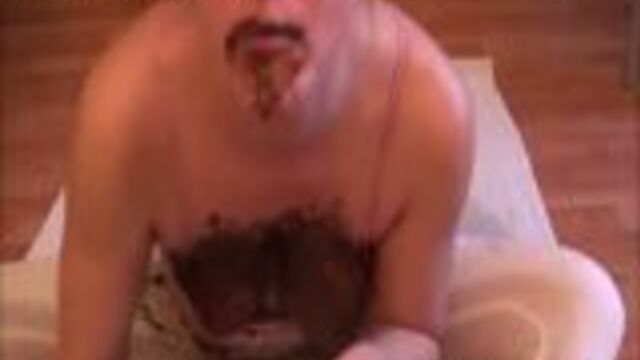 Girl Eats Own Shit