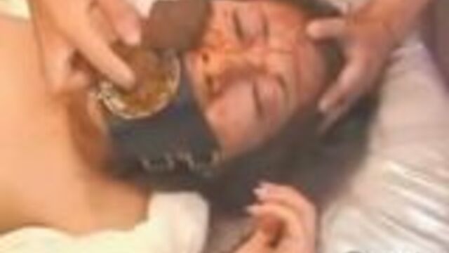 Asian Girl Forced To Eat Shit