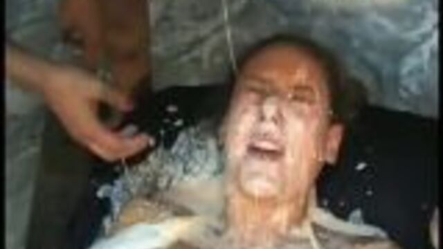 Girl got vomited and shitted face