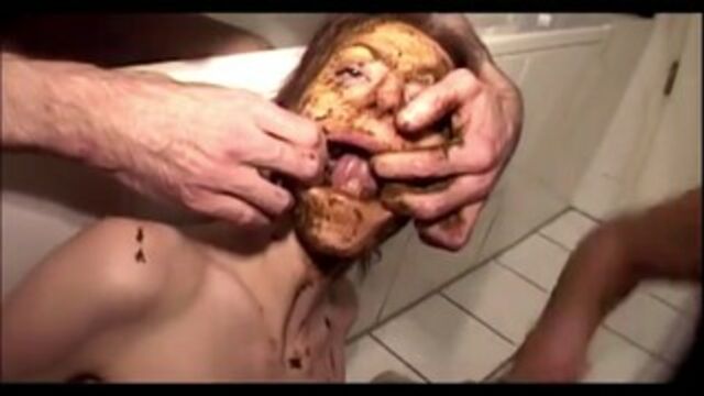 Cunt Force Fed Shit