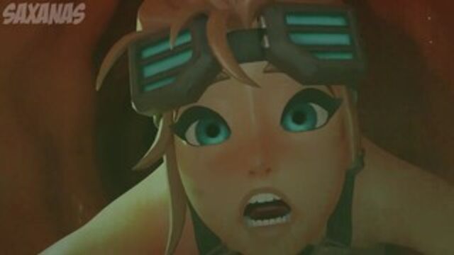 Giantess fart animation