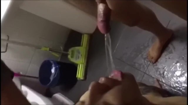 Asian Ladyboy pissing and fucking a fuck boy fuck