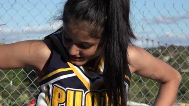 4K CHEERLEADER ARMPITS *real life cheerleader* (Viva Athena)
