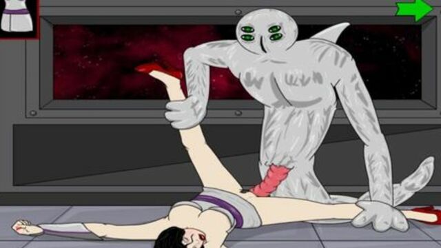 Girl in space fucked by 12 different monsters  cartoon porn games