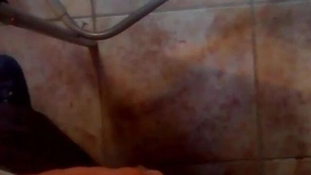 Young man pee