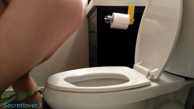 Toilet Spray scat porn on This Vid Scat